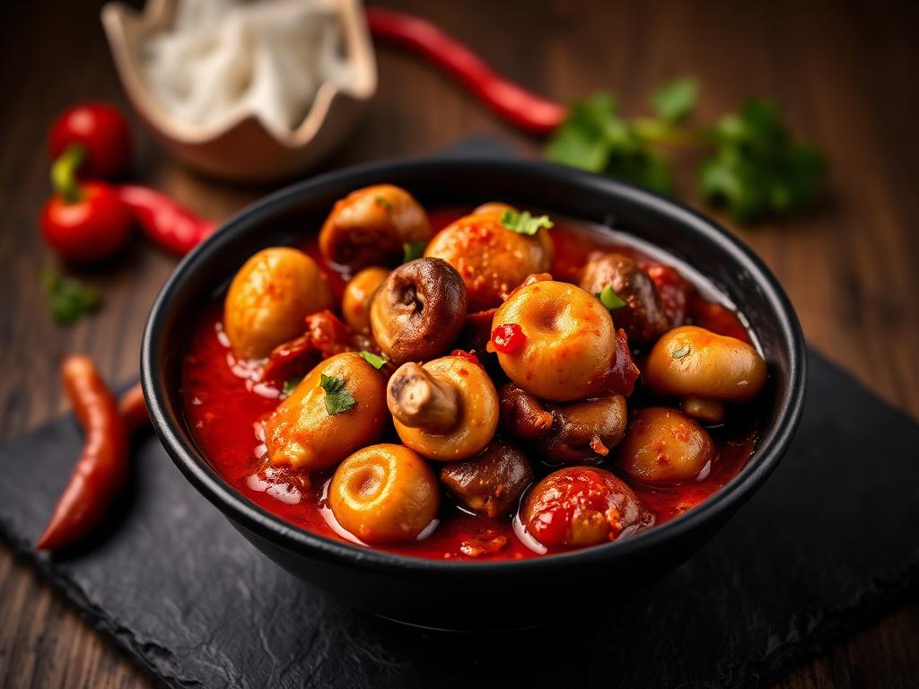 Mushroom Schezwan