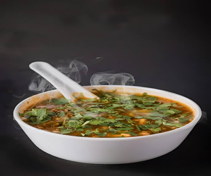 Burnt Garlic Soup