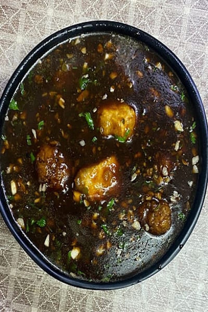 Paneer Manchurian Gravy