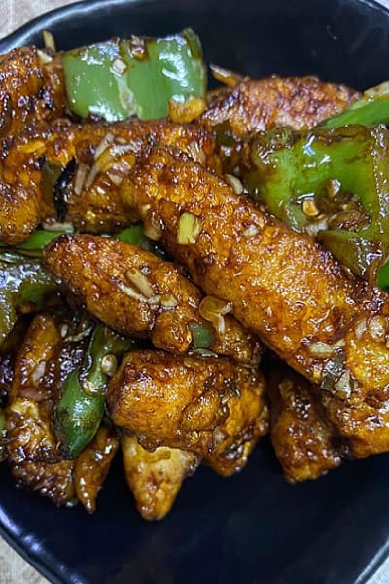 Baby Corn Chilly