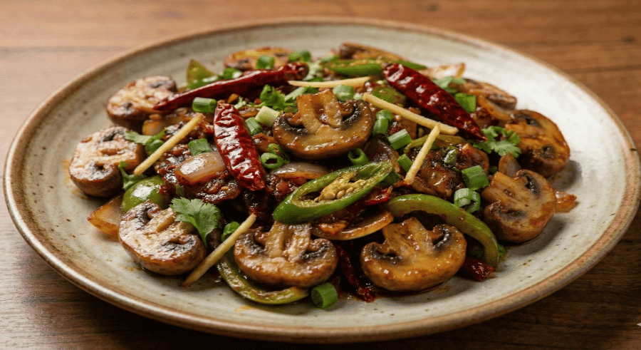Mushroom & Baby Corn