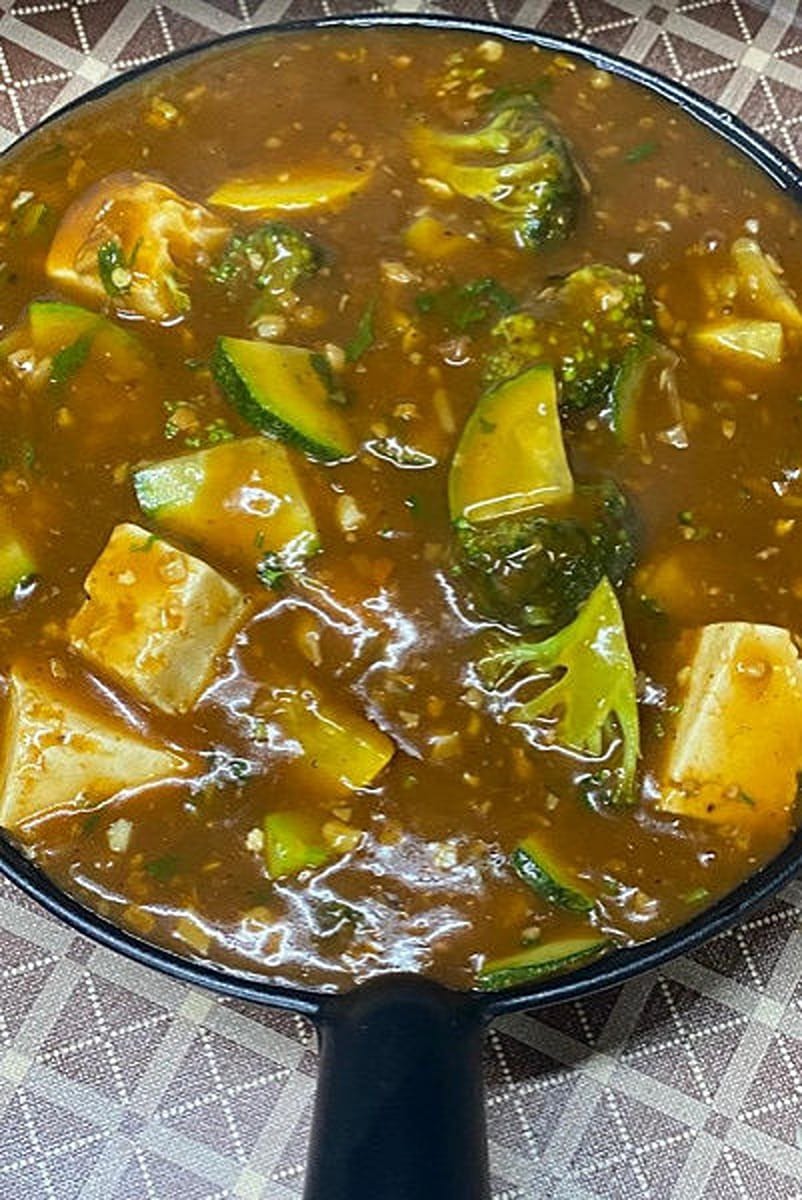 Pot Rice with Gravy