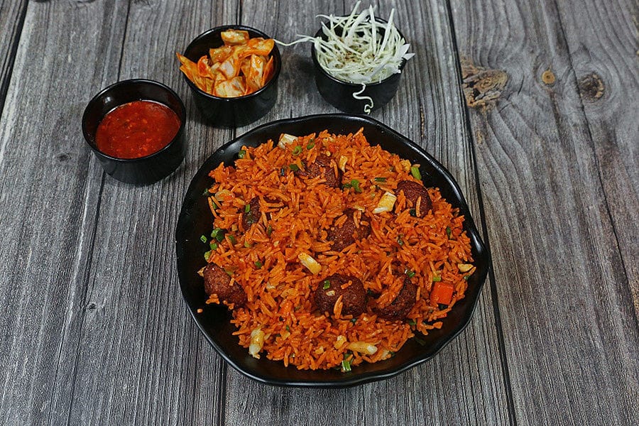 Veg. Manchurian Rice
